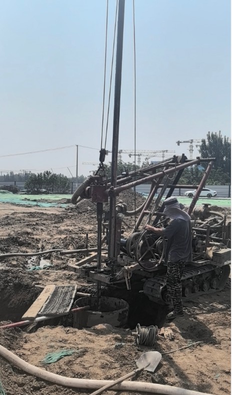 张家口工地打井